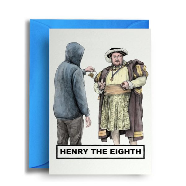 Картичка с плик Henry the 8th