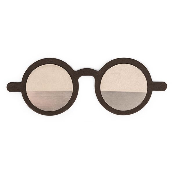 Прозрачни самозалепващи листчета Очила