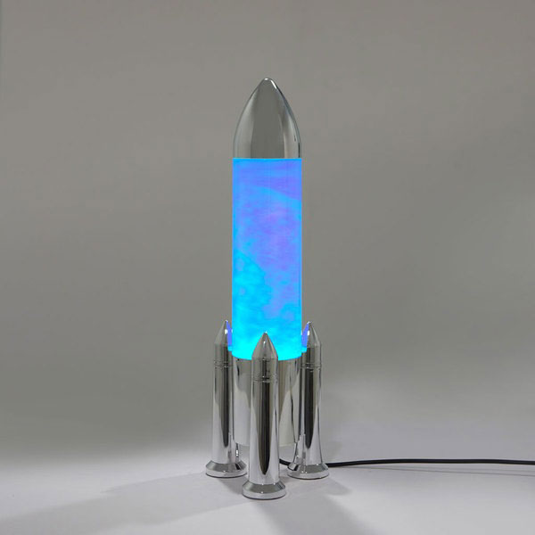 Цветна лампа с торнадо ефект Ракета