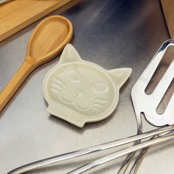Керамична поставка за готварски прибори Котка