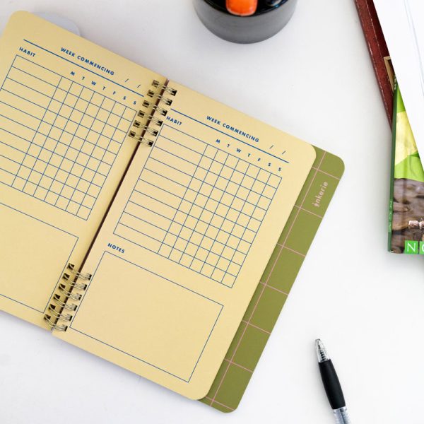 Тетрадка за навици и цели по седмици Habits & Goals Tracker Journal