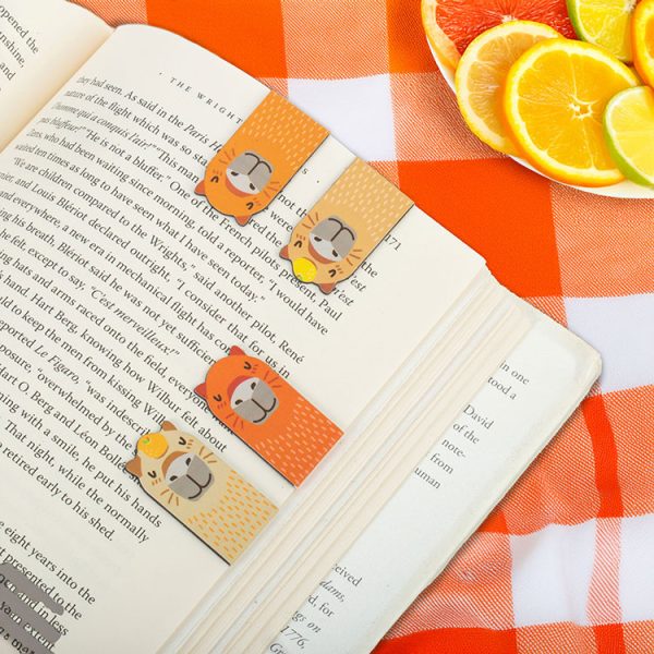 Магнитни книгоразделители Капибара маркери за страница