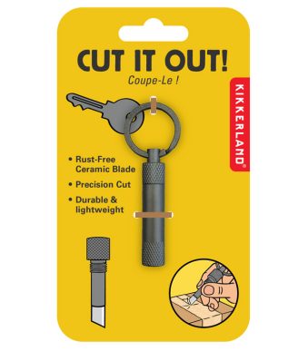 Ключодържател с инструмент макетно ножче