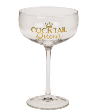Комплект Две Коктейлни чаши Cocktail King и Cocktail Queen