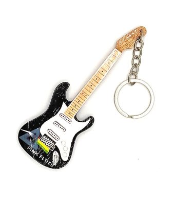 Дървен ключодържател китара Angus Young AC/DC